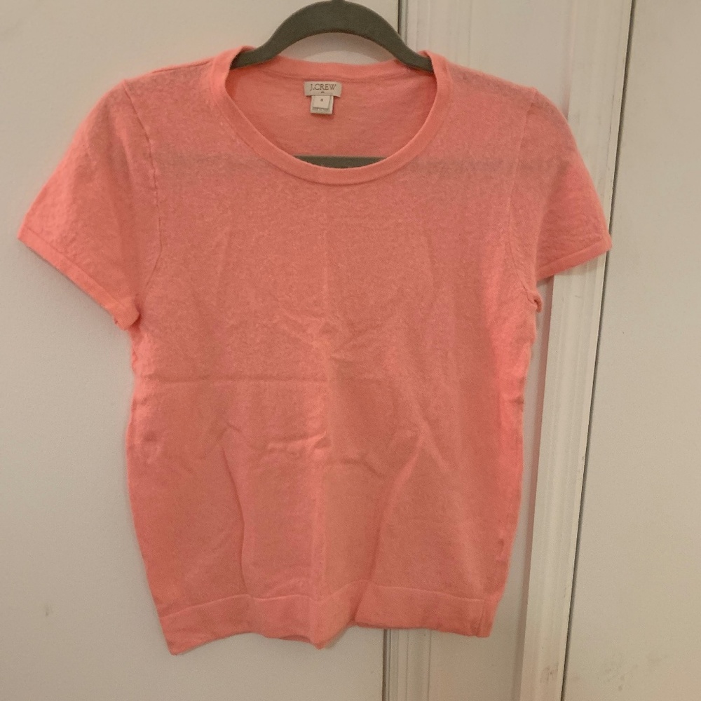 Pink J. Crew Sweater